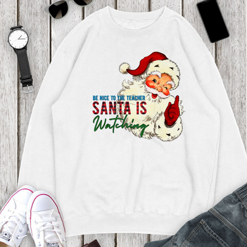 Santa Is Watching Sweatshirt