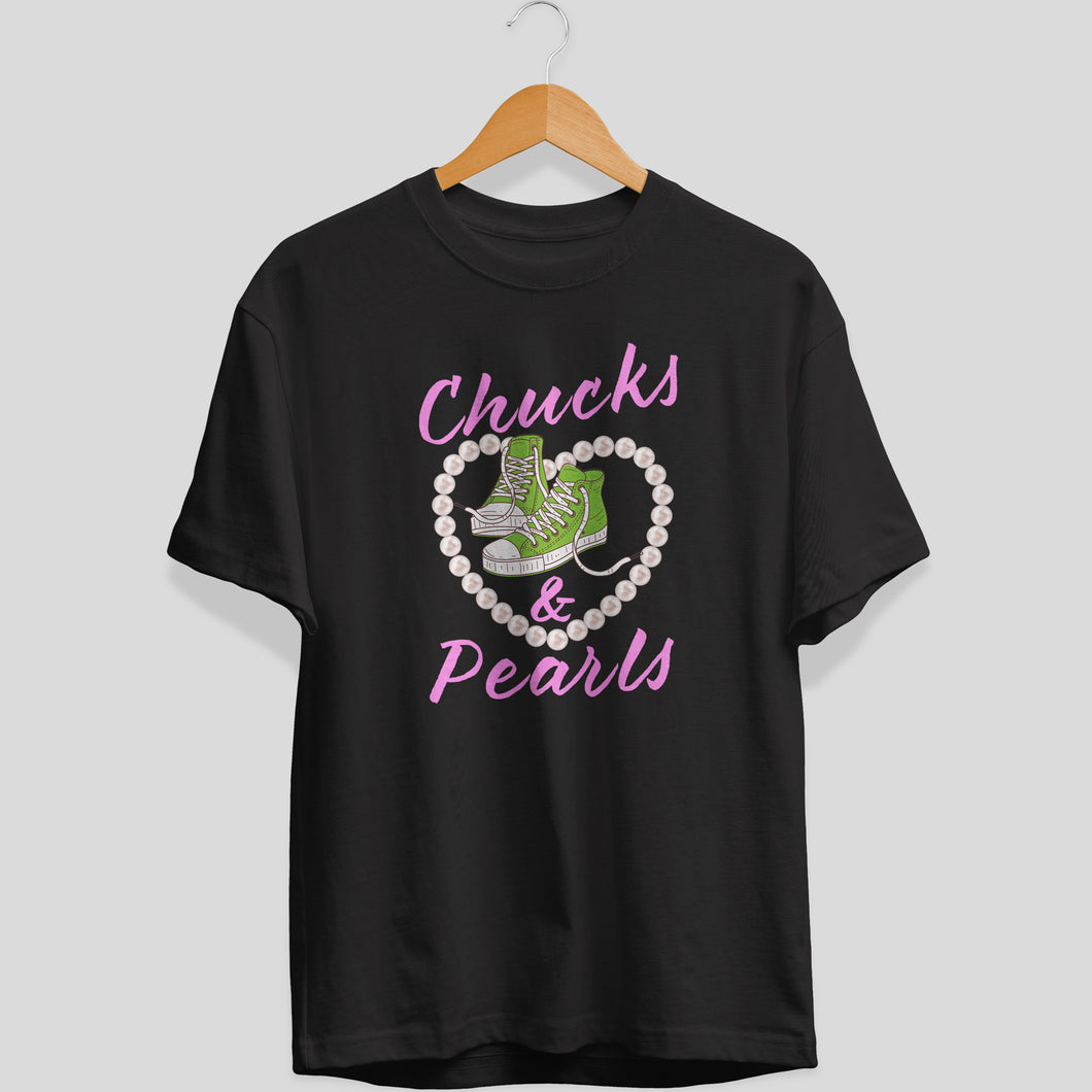 Chucks and Pearls Unisex Graphic Tee