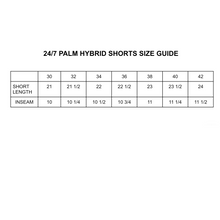 Load image into Gallery viewer, 24/7 Palm Hybrid Swim Short